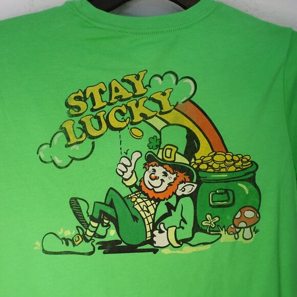 "Stay Lucky" Boys Saint Patrick's Day Shirt - Picture 9 of 10